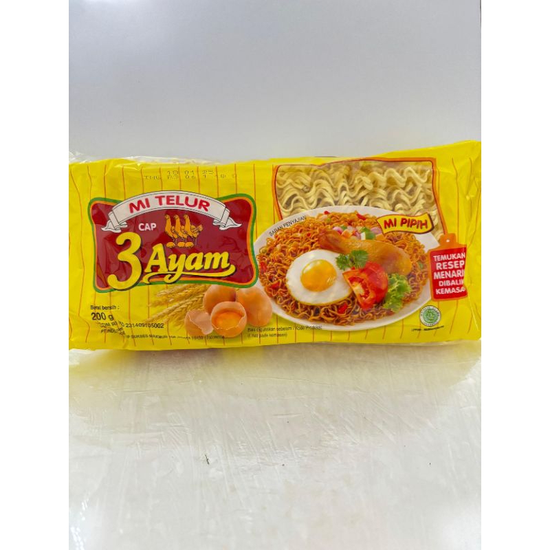 

Mie telur cap 3 ayam