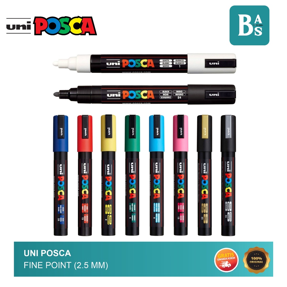 

UNI Posca PC5M 25mm KODE L1B7