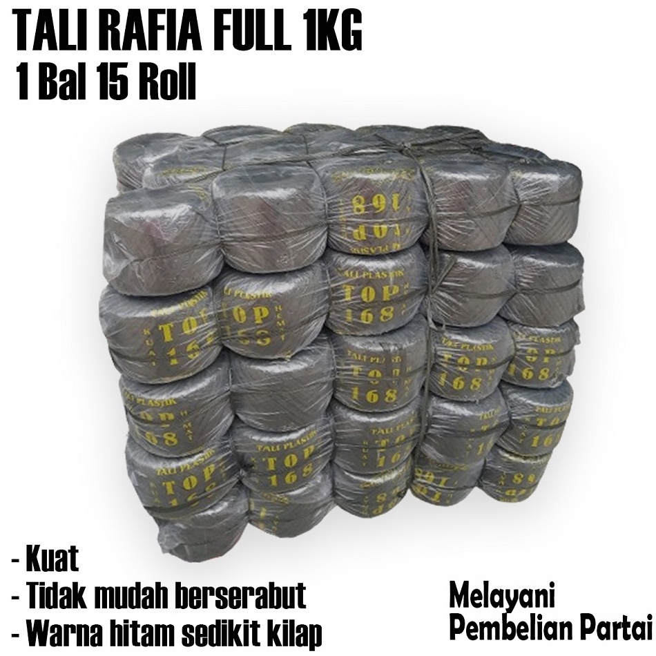 

Tali Rafia 1 Bal Tali Plastik Rapia Full 1Kg KODE Y8S1