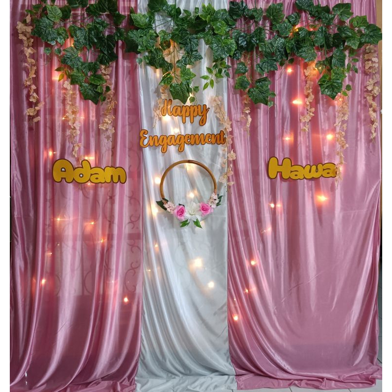 Promo Paket Dekorasi Lamaran Sederhana Simpel Murah Bisa untuk Aqiqah Ulang Tahun dan Sejenisnya