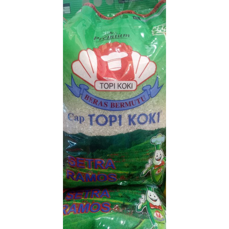 

beras cap topi koki