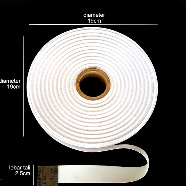 

Bahan Tali Tissue 25cm Lanyard Id Card Roll Bahan Tali Pita Tisue ID Card Sublim Printing Gantungan Id Card Tisu 25cm KODE G8G7