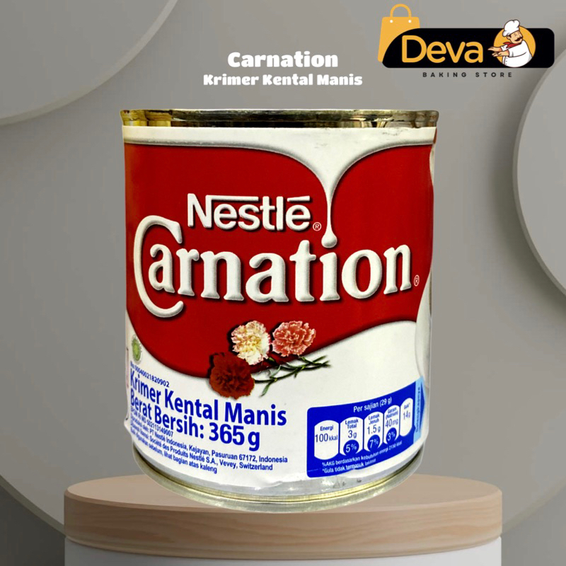 

Carnation Susu Kental Manis 365gr