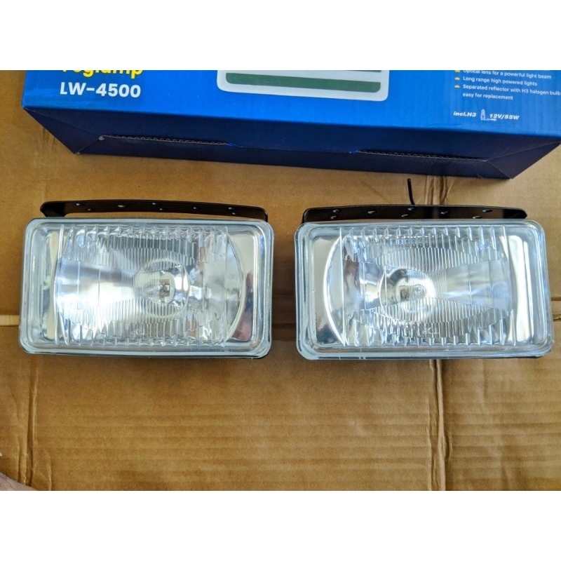 foglamp/lampu kabut isuzu panther kotak 25 (sepasang)
