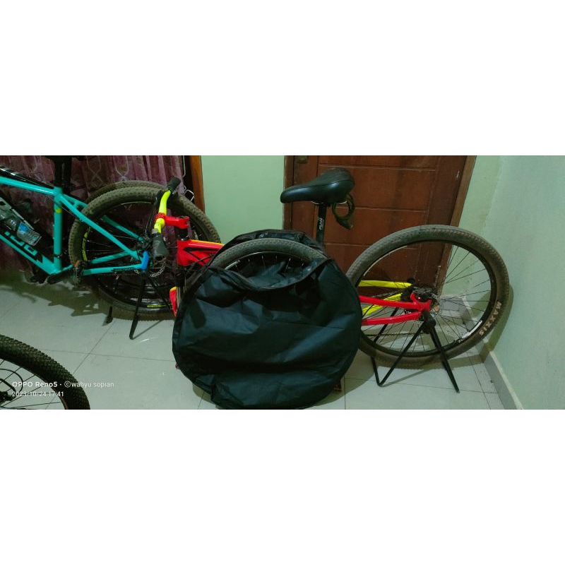 wheelset bag buat downhill rims 27,5 & 29 + ban terpasang ban besar downhill 700c Gravel