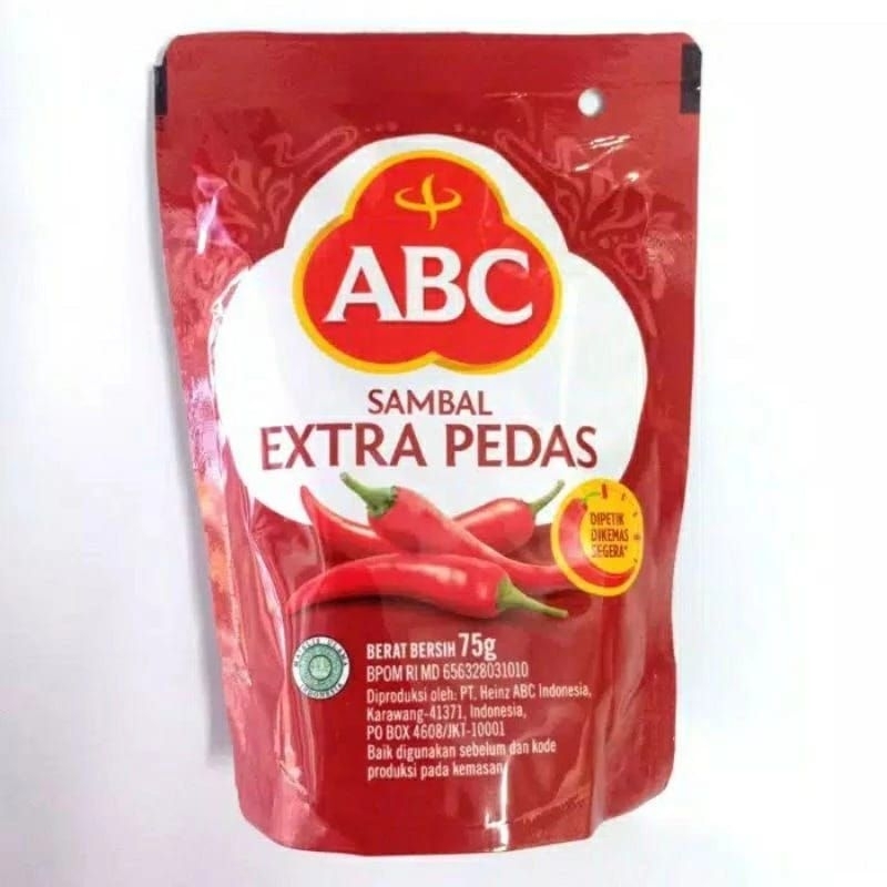 

Saos ABC Extra Pedas 75 Gr