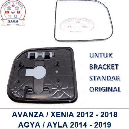 KODE L88V KACA SPION AVANZA XENIA 212 AGYA AYLA 214 BRACKET ORI KACA  BRACKET HITAM