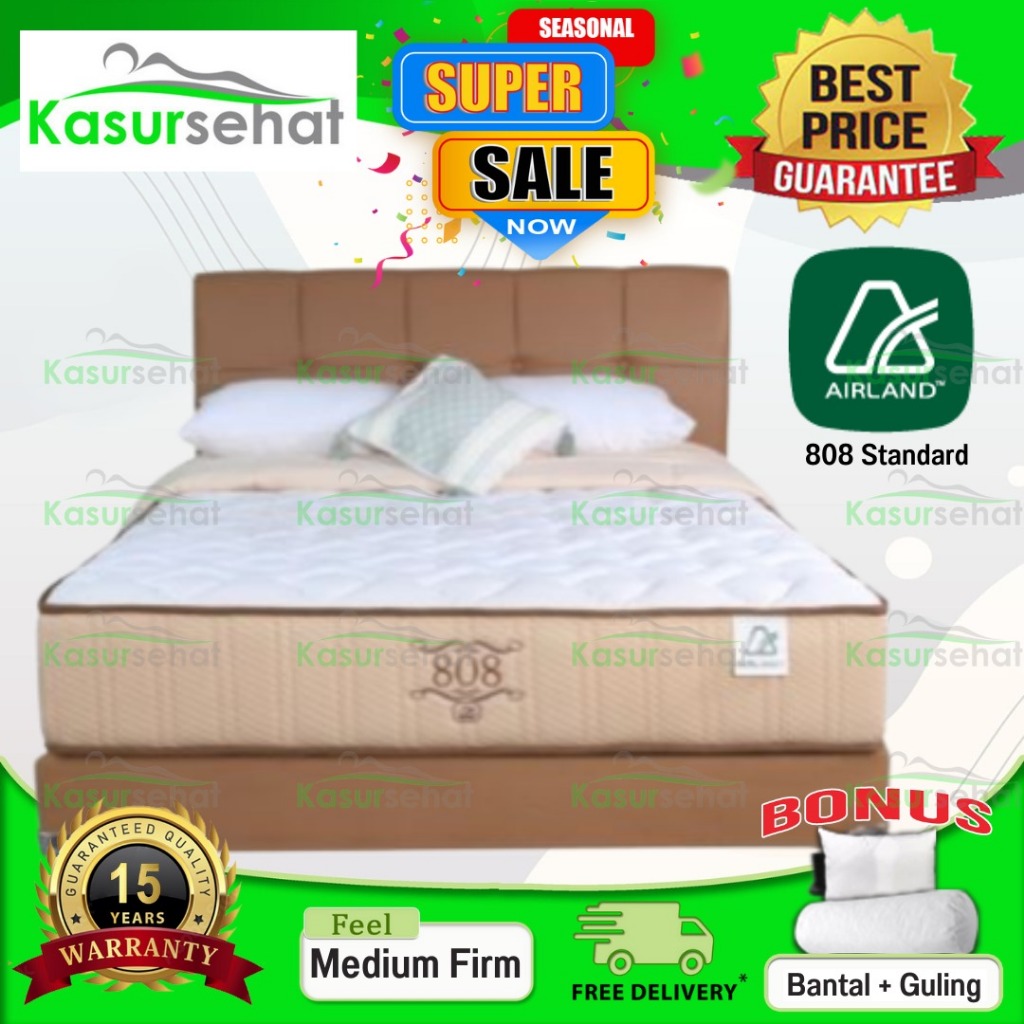Airland Kasur Springbed 808 - Hanya Kasur Saja 90x200