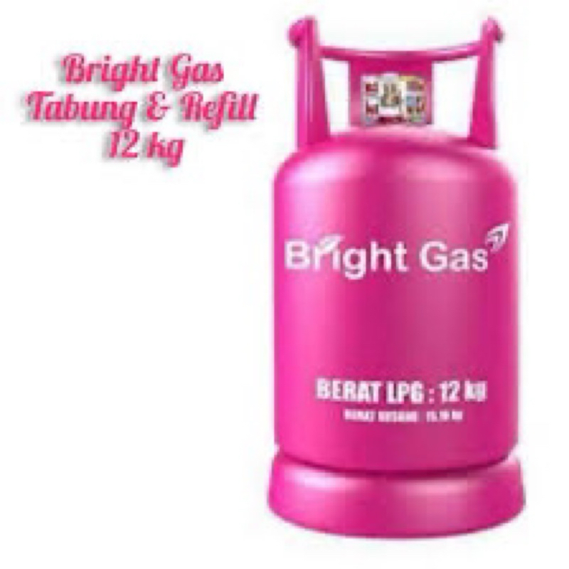GAS ELPIJI BRIGHT TABUNG 12 KG KOSONG
