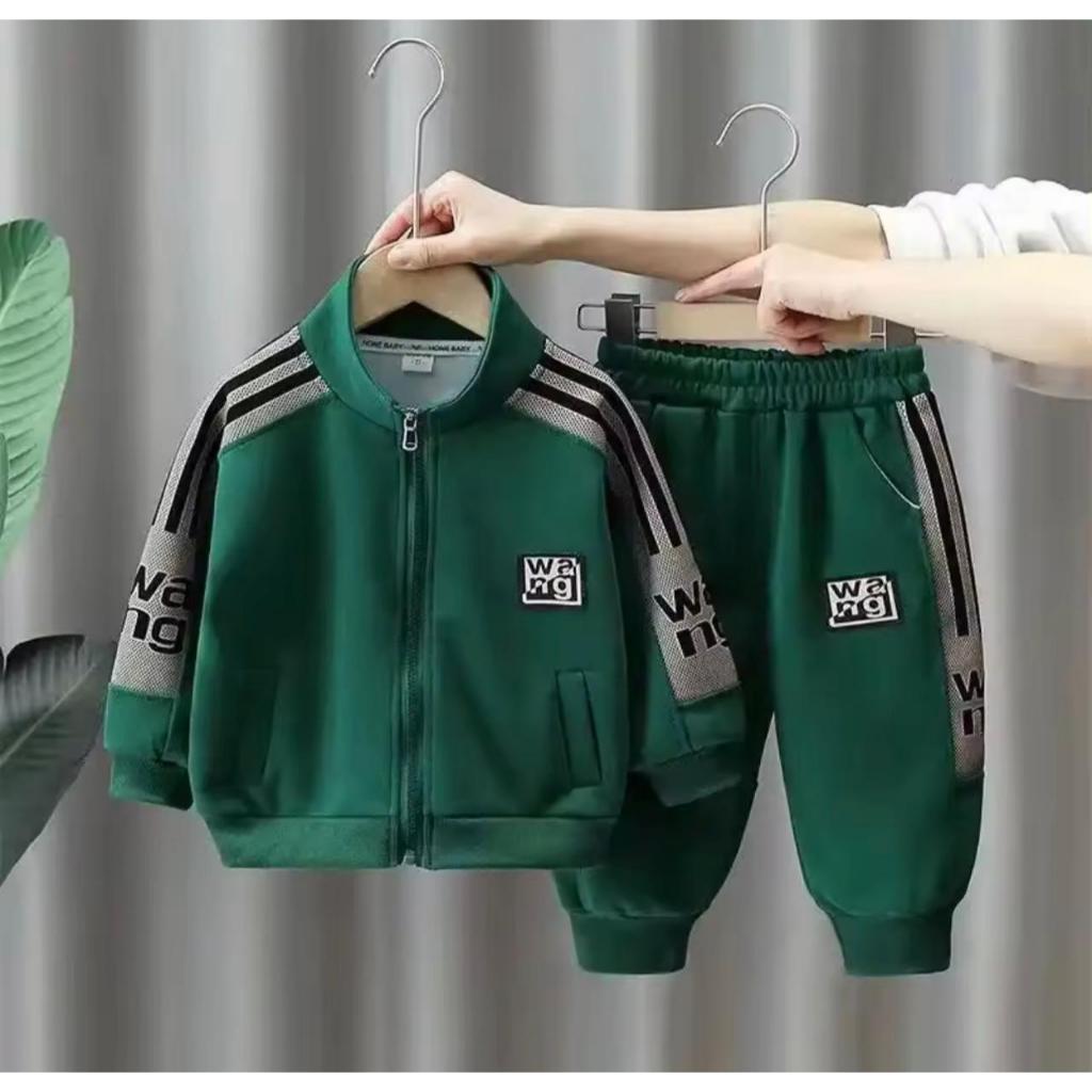 Oneset Anak Laki Laki Baju Model Terbaru 2025 Satu Set Outfit Ana Karakter Setelan Karakter Kids Cow