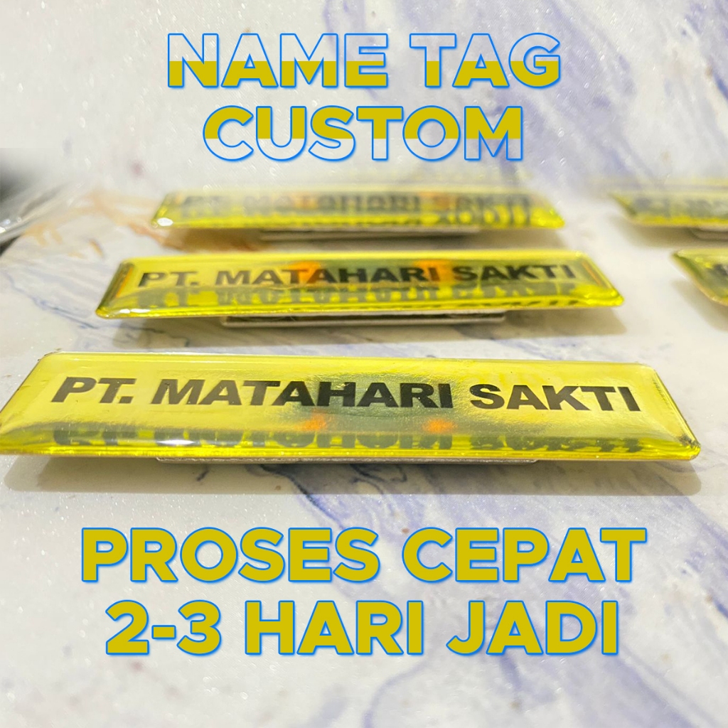 

Nametag Kuningan/Nametag Peniti/Nametag Magnet/Nametag Plat/Nametag Peniti/Nametag magnet