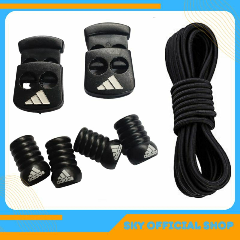 Tali Sepatu Karet Elastis | Elastic Shoe Laces Premium
