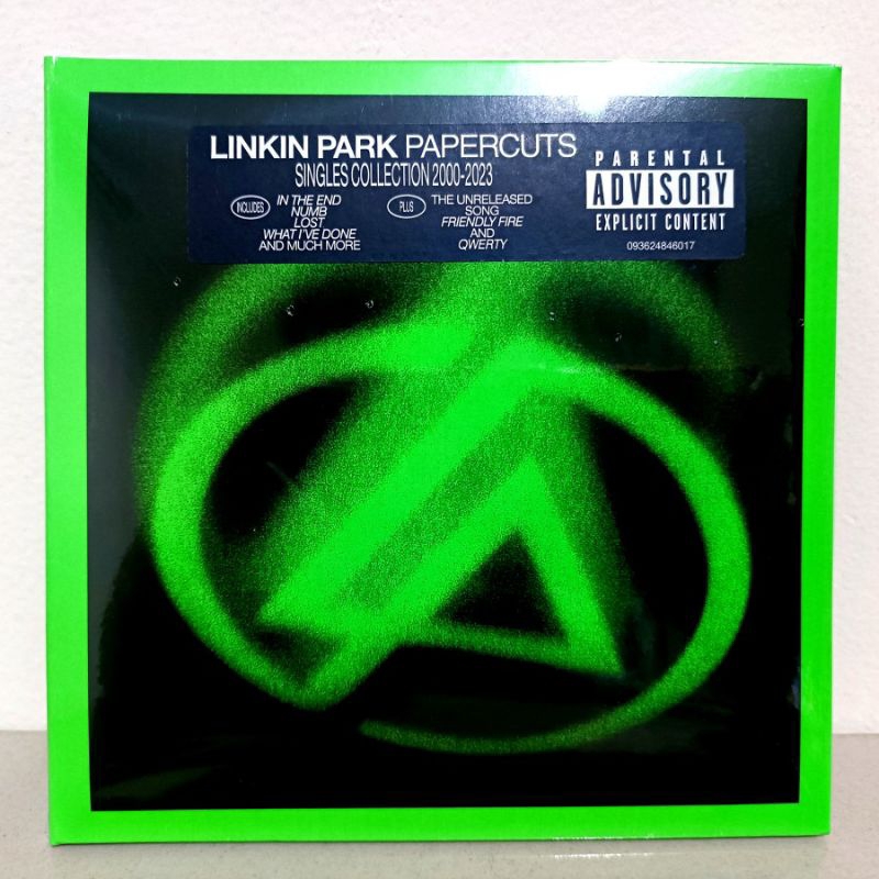CD Linkin Park Papercuts Singles Collection 2000-2023 1CD