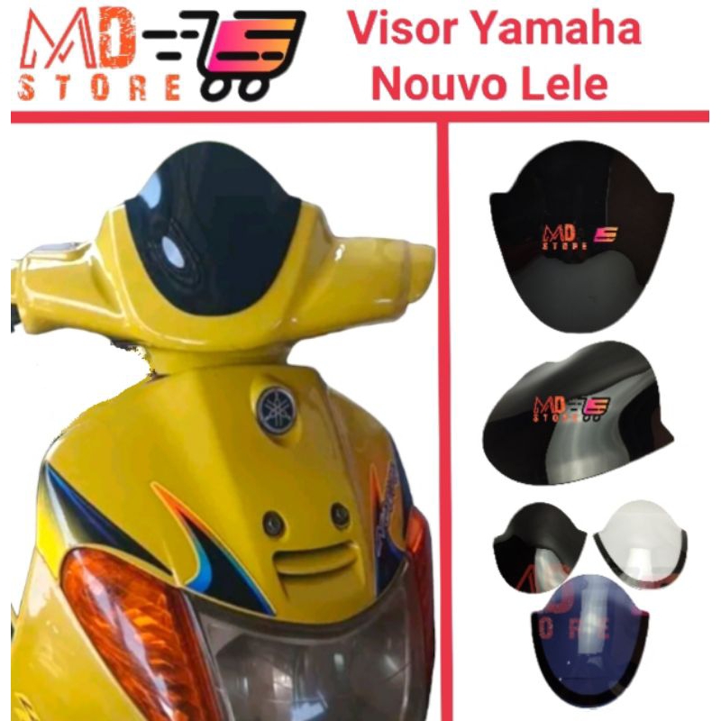 visor Nouvo lele mini, visor Nouvu lele model mini, visor Yamaha Nouvo