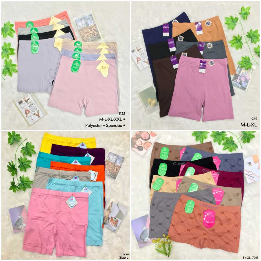 Short Pants Sorex Piaoli Oreo Celana Pop Wanita Dewasa Remaja Celana Pendek Katun Rayon M, L, XL, XX