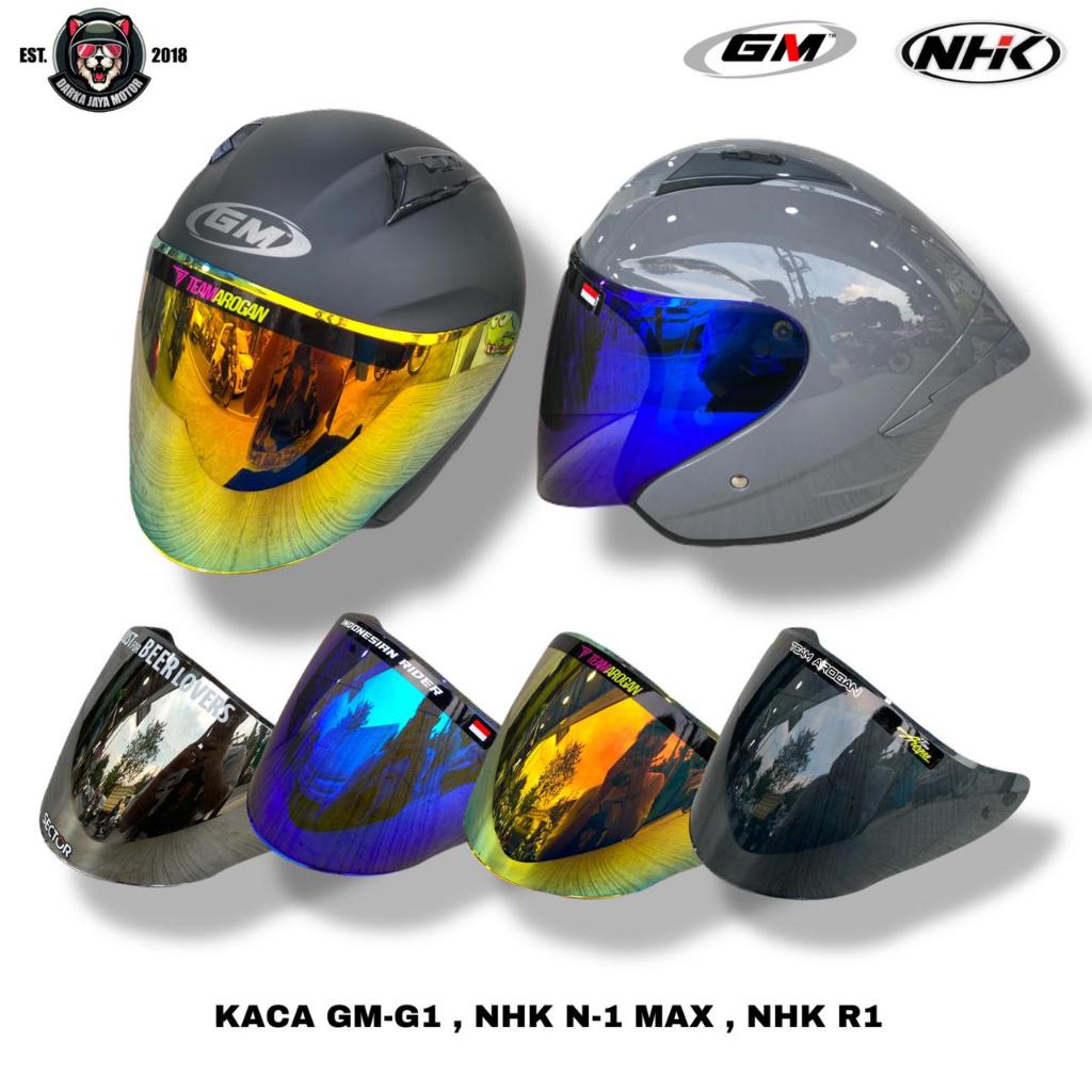 KACA VISOR GM-G1 / VISOR NHK N1 MAX / KACA NHK R1 IRIDIUM