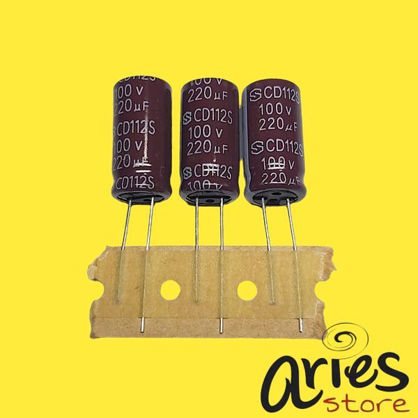 ELCO 220uf 100v SAMYOUNG 220uf 100volt