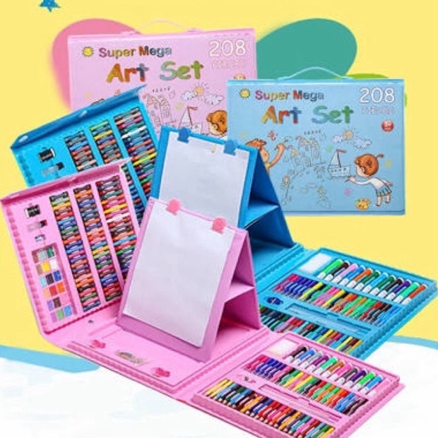 

CRAYON SET BOX KARAKTER KARTUN ISI 15 DAN 28 PC 4 IN 1 ALAT SET MENGGAMBAR DAN PENSIL WARNA ALAT TULIS SET CRAYON SET KODE H5A3