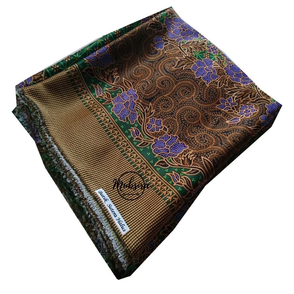 Kain Muslimat Nu Meteran Bahan Batik Semi Sutra Wanita Terbaru