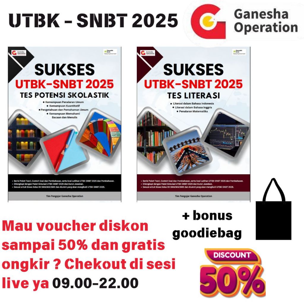 BUKU SNBT GO 2025 TPS DAN TES LITERASI