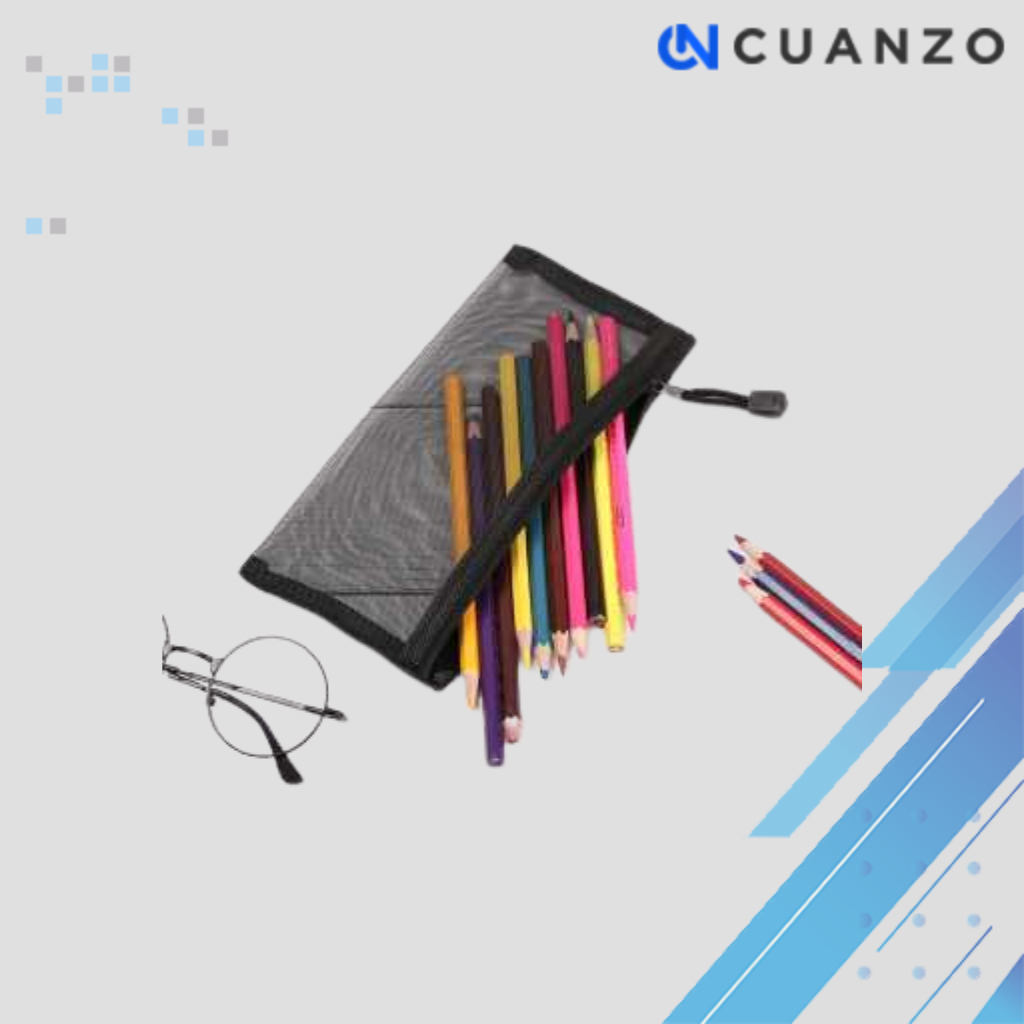 

Tempat Pensil Jaring Transparan Document Organizer Zipper Bag/Wadah Tempat Tulis Dokumen Aman Temukan Barang Dengan Mudah Ritsleting Halus Bertali /Kantung Resliting Tempat Pensil Dilengkapi Tali Pengait Mudah Dibawa Awet Murah Original