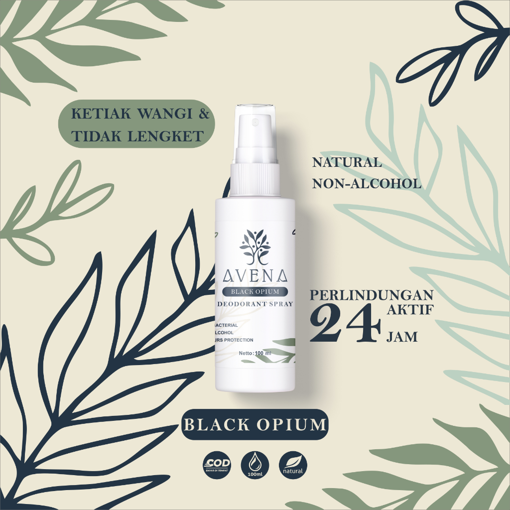 Avena Parfum Spray Tawas Deodorant Tawas Parfum Alum Spray Alum Deodotant Parfum Tawas Tawas Wewangi