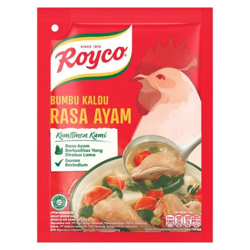 

Royco Bumbu Kaldu Rasa Ayam / Sapi 94g