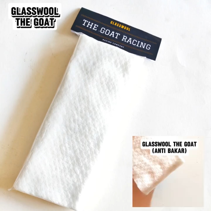 Glasswool Gasbul Knalpot Anti Bakar Gaswool Knalpot Racing GLASSWOOL / PREDAM KNALPOT / GESBUL / GLA