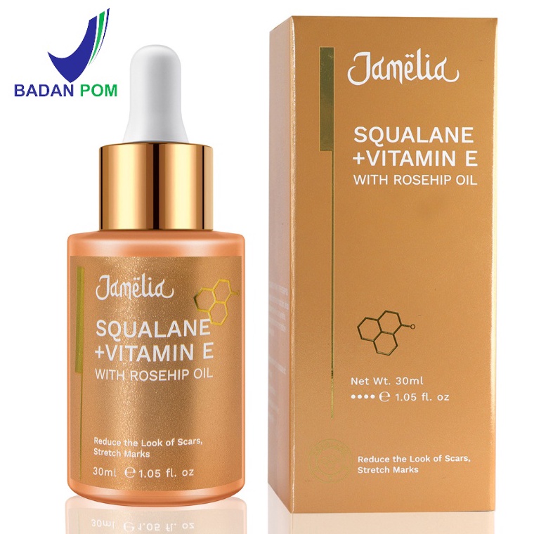 Jamelia Serum Stretch Mark Squalane Vitamin E m R1M9