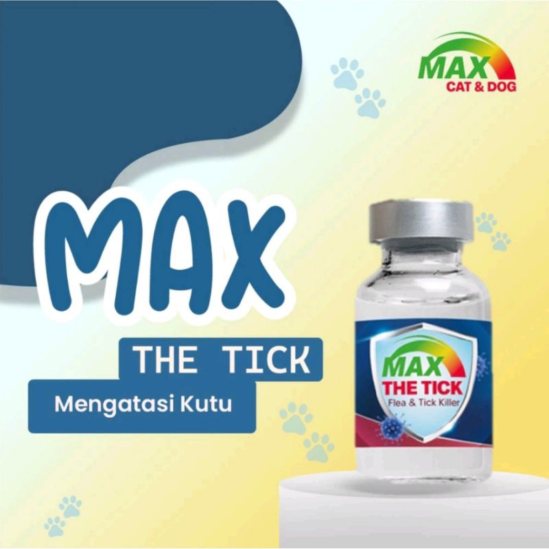 Max The Tick Obat Kutu Kucing dan Anjing Detick Pet Tick