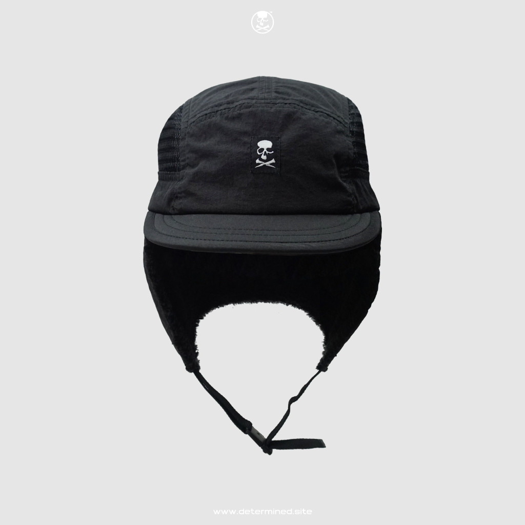 DETERMINED Earflap Cap SUGOI Topi Pria