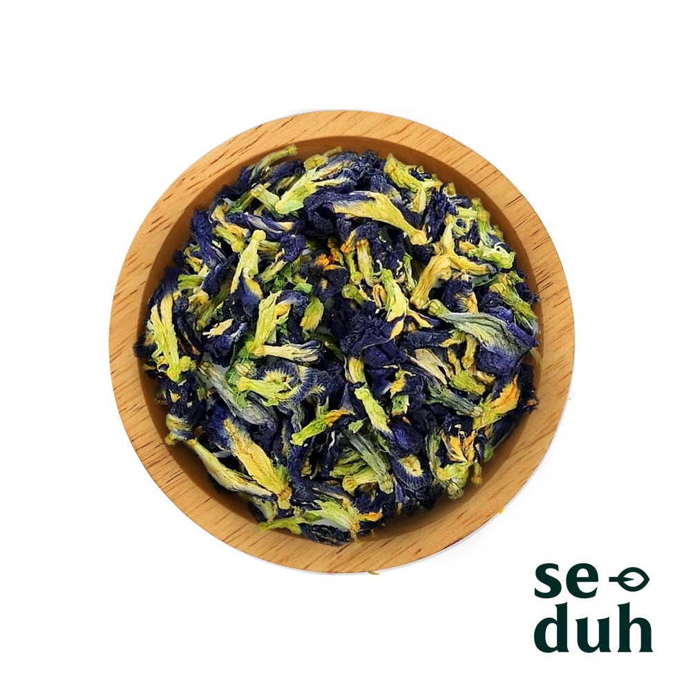 

SEGERA BELI teh bunga telang blue pea flower tea butterfly pea tisane 1 gram 3 gram