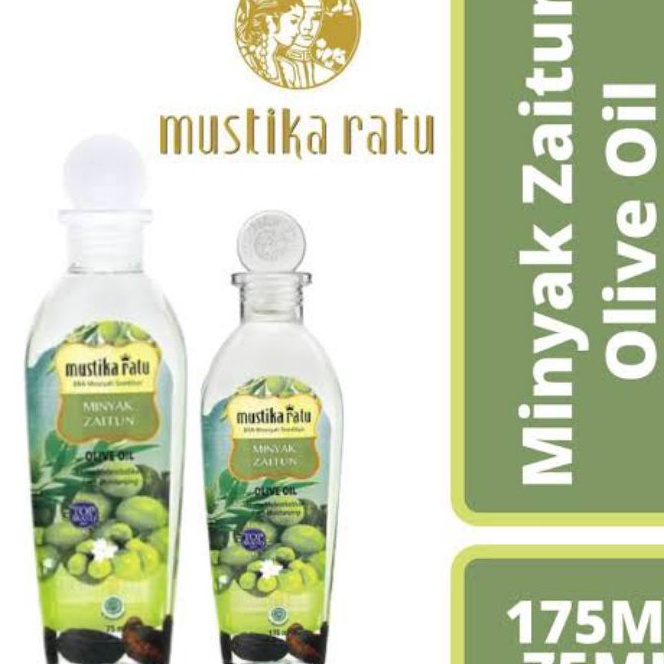 Kilat ORIGINAL Mustika Ratu Minyak Zaitun Olive Oil untuk Wajah  Pijat 175 ML
