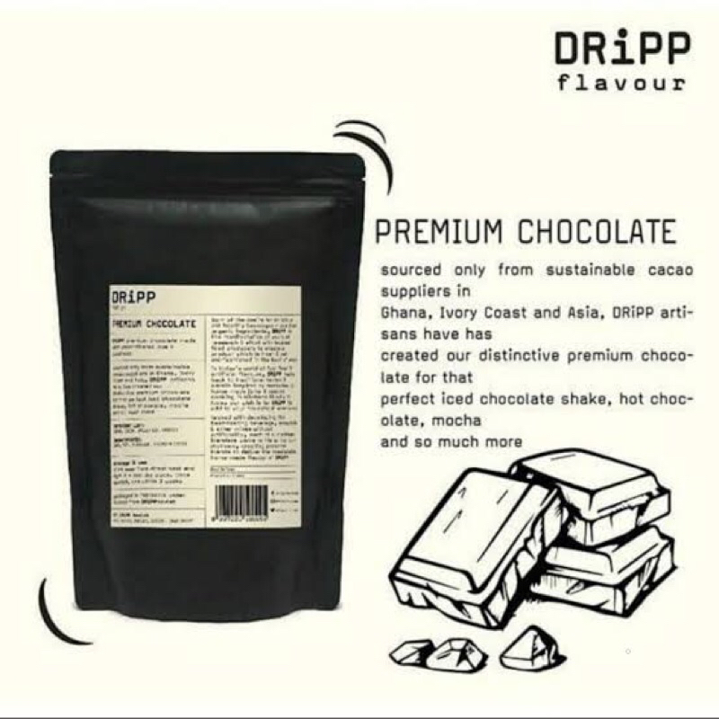 

Dripp premium chocolate powder