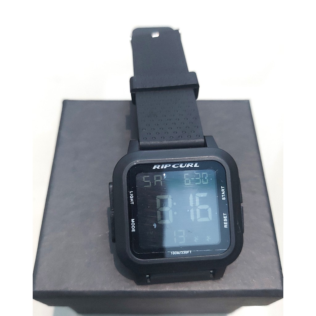 Jam Tangan Pria Merk Ripcurl Digital Tali Rubber