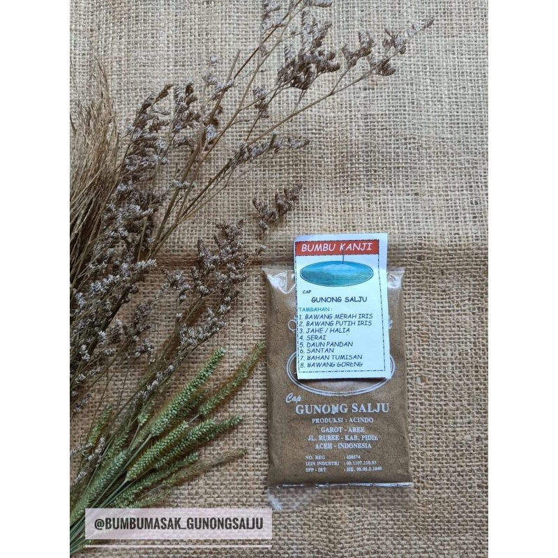 

BUMBU KANJI ACEH || BUMBU IE BU KANJI UK. 1 LITER BERAS