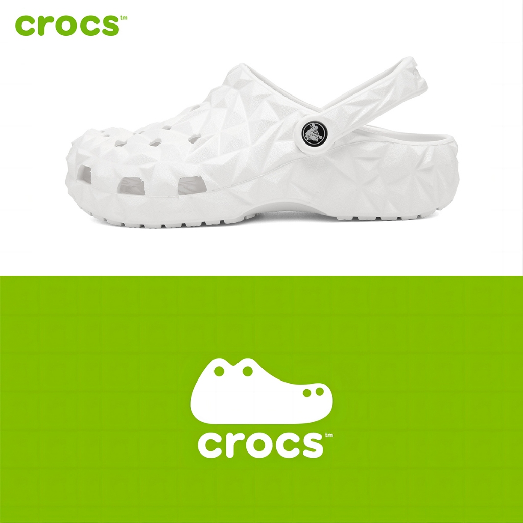 Original Crocs Classic Geometric Clog Unisex Sandals Premium Crocs Unisex 100% Ori