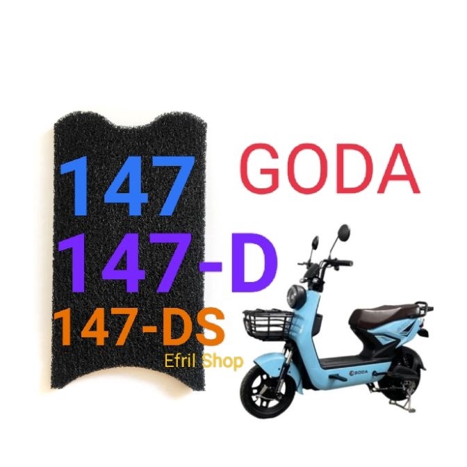 Terbaru  GODA 147 147D 147DS Karpet sepeda motor listrik GODA 147 Golden Tiger GODA 147D dan GODA 14