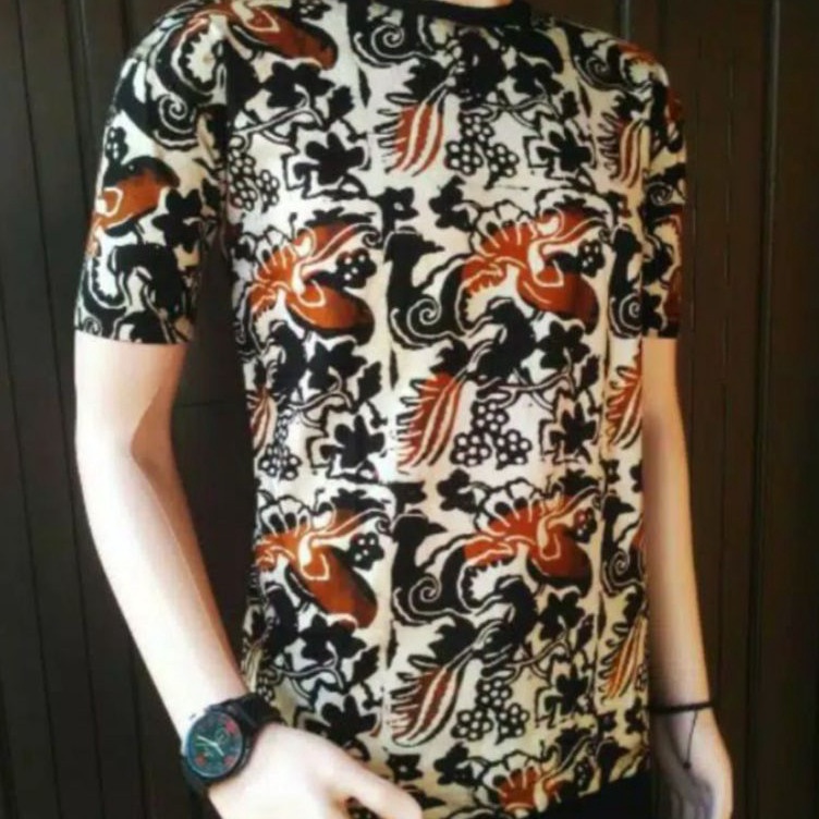 KODE S39E KAOS BATIK PRIA  KAOS BATIK CAP  KAOS BATIK PEKALONGAN