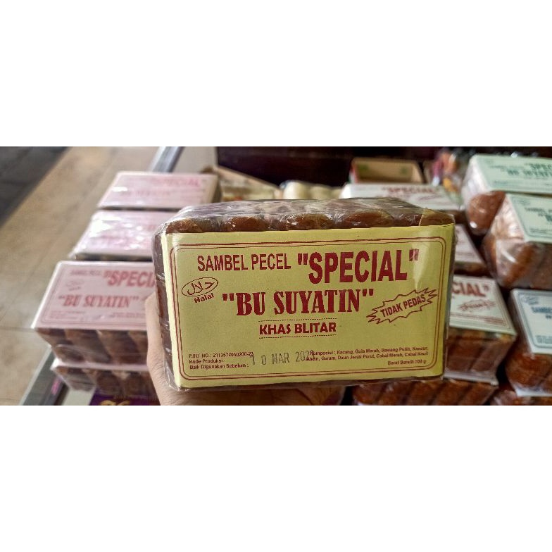 

SPESIAL DISCOUNT SAMBEL PECEL SPECIAL BU SUYATIN KHAS BLITAR 7GR KIRIM EXP TERBARU