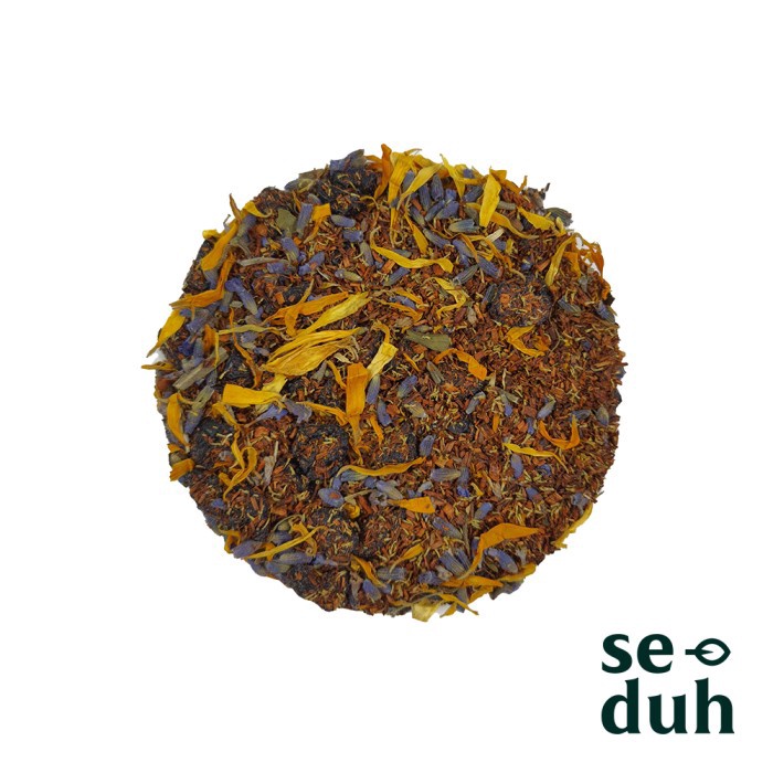 

SEGERA BELI SWEET LULLABY Tea Blend Rooibos with Mixed Flower Dried Blueberry 15 gram