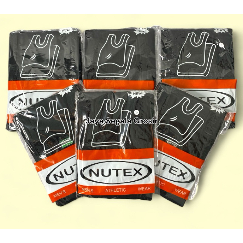 KAOS KUTANG SINGLET PRIA NUTEX MURAH - DALAMAN KAOS KERJA PRIA NUTEX