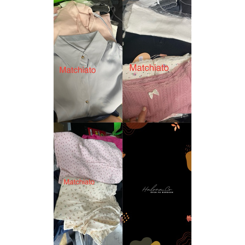 Halona_Co | PO BKK Matchiato-Baju Bangkok Model Korea