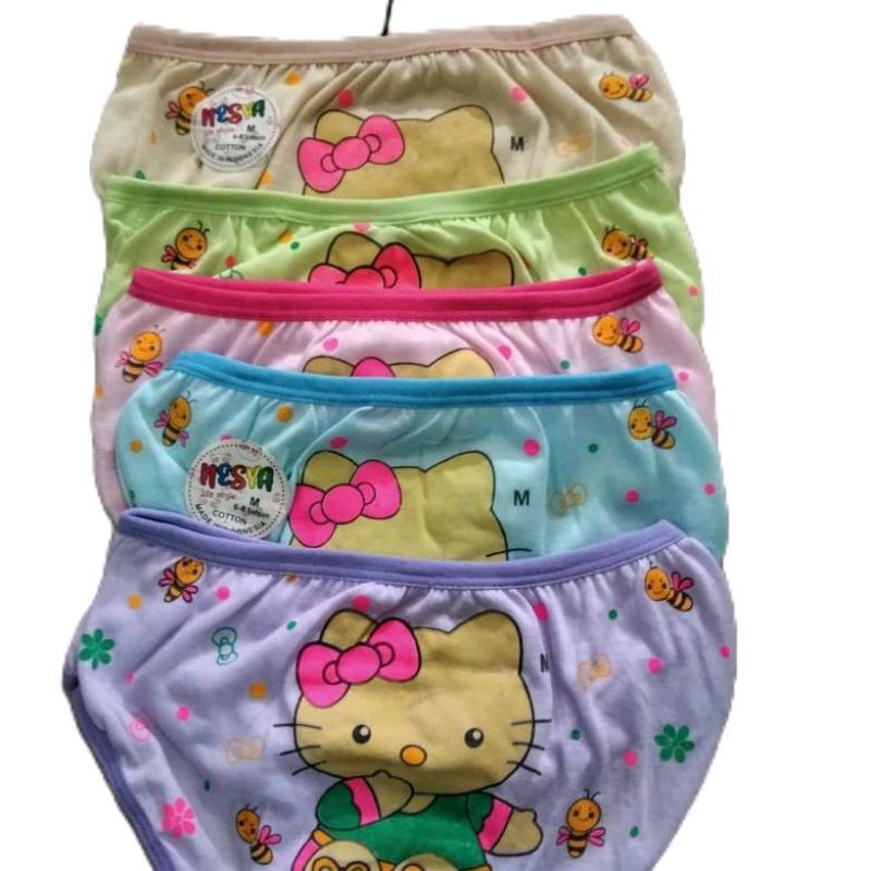 (12 pcs) celana dalam anak perempuan karakter/celana dalam anak