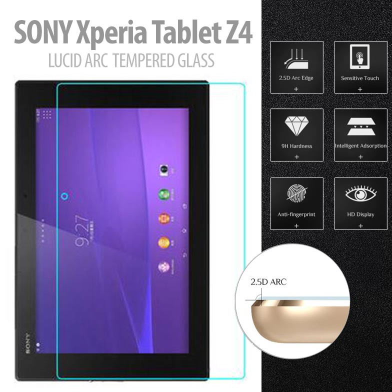 DISCOUNT Sony Xperia Tablet Z4  Lucid Arc Tempered Glass