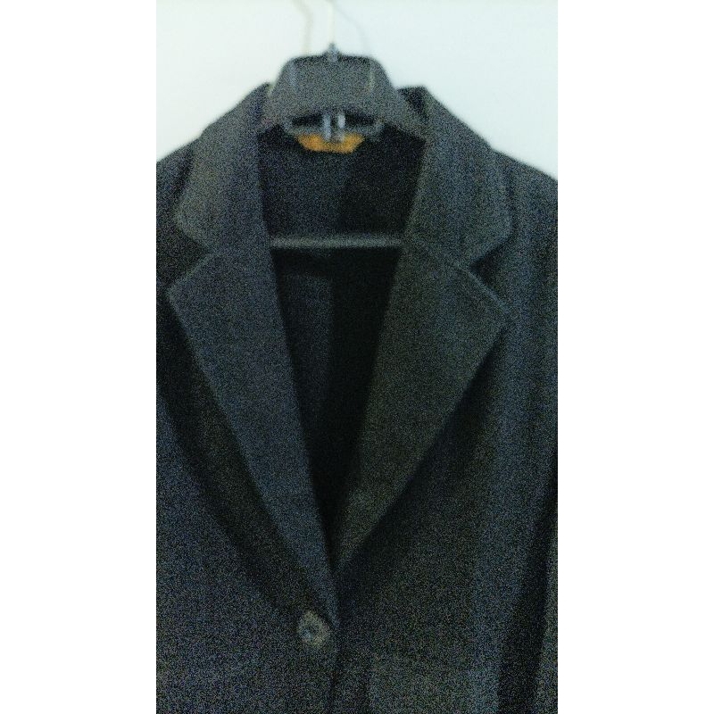BLAZER HITAM PEKAT LIKE NEW BRAND MUZARA