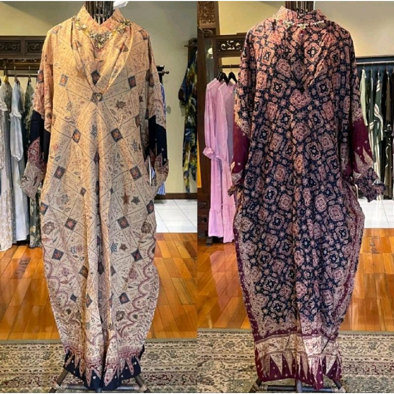 Kaftan Viscos Payet by Dian Pelangi LIMITED EDITION Busana Muslim Baju Maxi Dress Gamis Gaun Outfit 