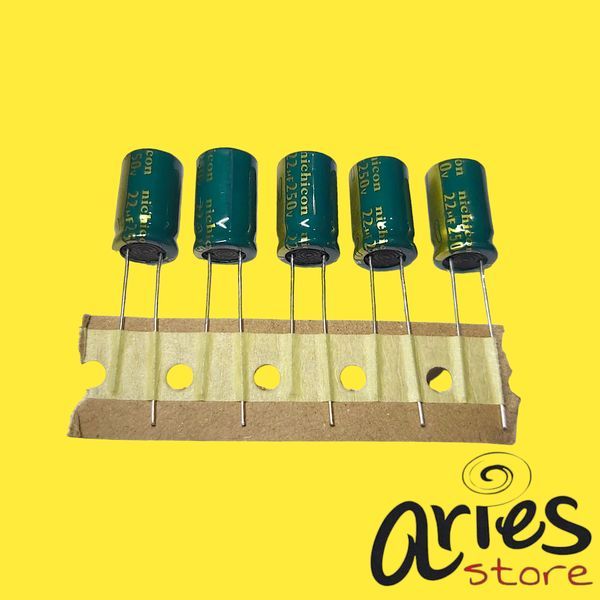 ELCO 22uf 250v NICHICON HIJAU