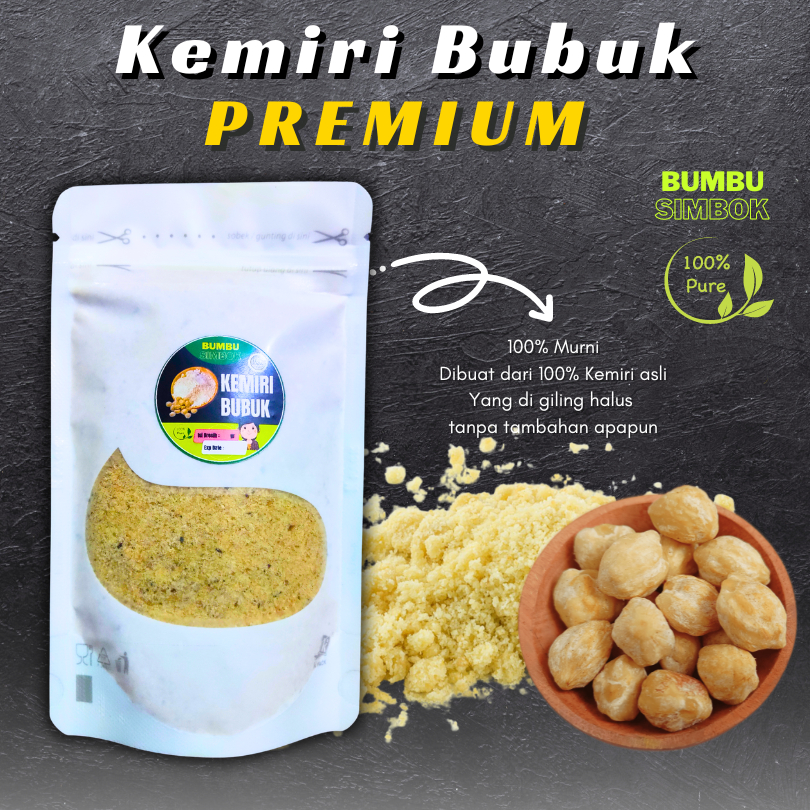 

BumbuSimbok - Kemiri Bubuk Murni Murah Hemat Gratis Ongkir