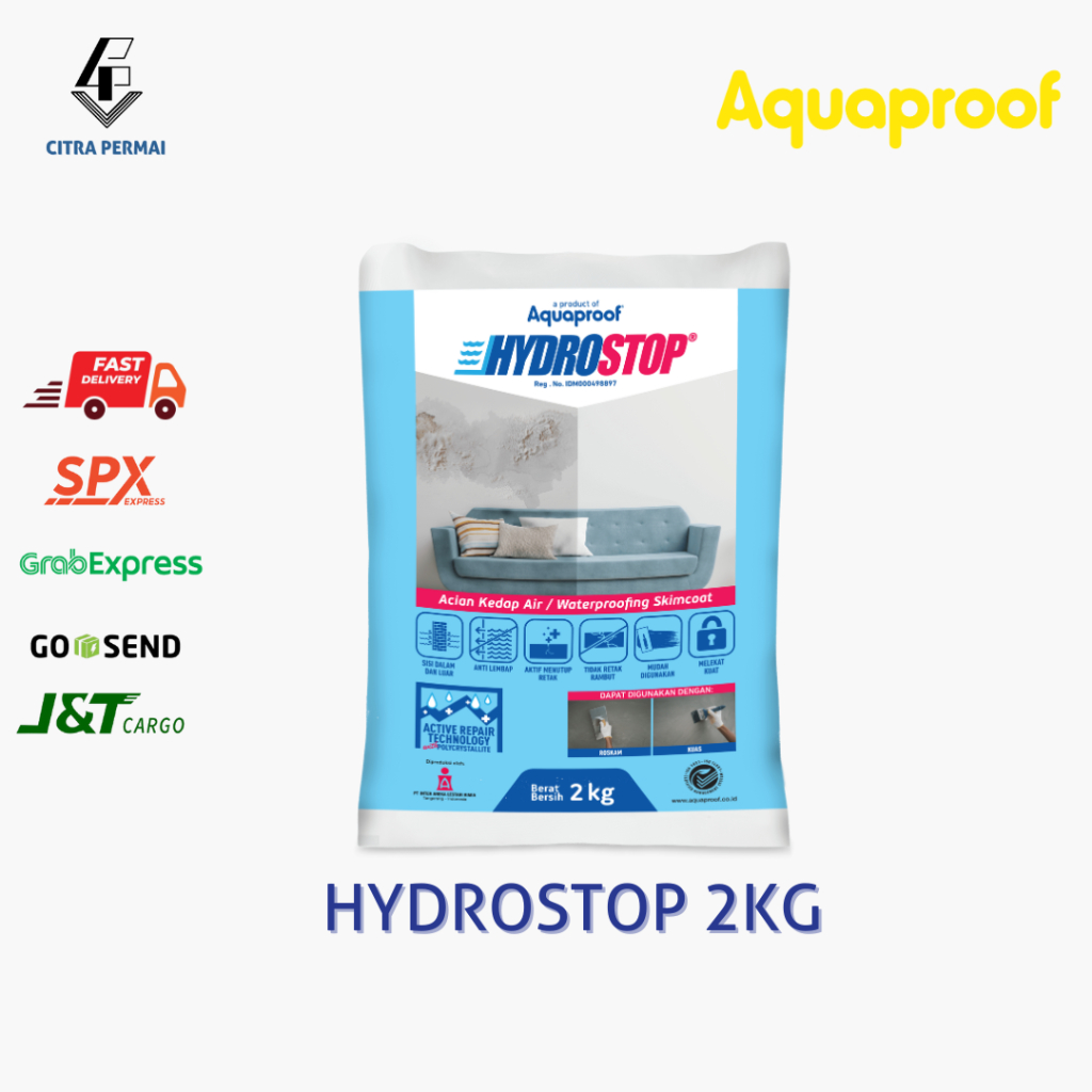 HYDROSTOP ACIAN KEDAP AIR/WATERPROOFING SKIMCOAT AQUAPROOF